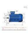 0,75kW asynchronous electric motor 1AL-80M2-4