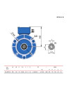 0,75kW asynchronous electric motor 1AL-80M2-4
