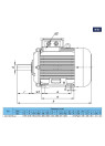 9.2kW asynchronous electric motor AD132 ML-2