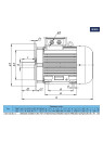 9.2kW asynchronous electric motor AD132ML-4