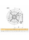 2.3 kW asynchronous electric motor AKE1608-4