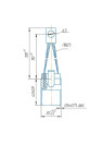 Електрографітна щітка ЕГ84 2/10х32х42/ К1-3 НК