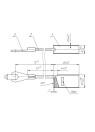 Electro graphite brush EG841 8x12.5x25 K4-2 for motors and generators