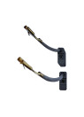 Graphite carbon brush H12 6.3x16x22 K8-2 with shooting for BOSCH