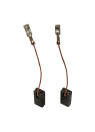 Graphite carbon brush types H12 6x10x18 K8-5 with shooting for motor