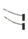 Graphite carbon brush types H12 6x9x16 K8-5 with shooting for motor