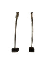 Graphite carbon brush types H12 6x9x16 K8-5 with shooting for motor
