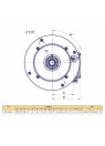 3.0 kW asynchronous electric motor KBE 2002-6