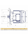 7.5 kW asynchronous electric motor KBE 3001-4