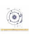 4.5 kW asynchronous electric motor KBE 3002-6