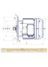 12 kW asynchronous electric motor KBE 4001-4
