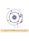 12 kW asynchronous electric motor KBE 4001-4