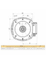 22 kW asynchronous electric motor KBE 5001-4
