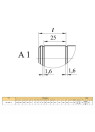 2.3 kW asynchronous electric motor КЕ 1608-4