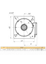 4.5 kW asynchronous electric motor KE 2008M4