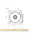 Asynchronous electric motor KE 2011-12/4