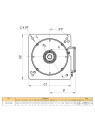 12.5 kW AC electric motor KE 2714D6