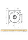 12.5 kW AC electric motor KE 2714DA6