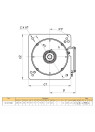 12 kW AC electric motor KE 2714DM4