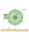 Asynchronous electric motor KE 3317-24/4 Ex
