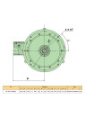 Asynchronous electric motor KE 3517-24/6 Ex