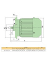 20kW Ex AC  electric motor KE I 3317K4