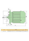 15.5 kW AC electric motor KE I 3517-4 Ex