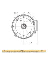 4.5 kW asynchronous electric motor КГЕ 2011-6
