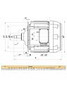 Asynchronous electric motor КГЕ 3517M24/4