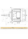 Asynchronous electric motor КГЕ 3517M24/6