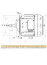 Asynchronous electric motor КГЕ 3518M24/6