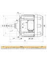 30kW asynchronous electric motor КГЕ 3518РМ4