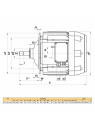 Asynchronous electric motor КГЕ II 2612-24/6