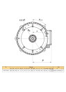 1.5 kW asynchronous electric motor KGSE1608-6