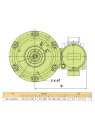 180W Ex AC electric motor KKE 1404KP6