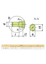 750 W AC electric motor KKE 1608KP4 Ex