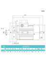 5.5 kW asynchronous electric motor MA 112MB-4