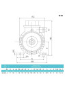 0.04 kW asynchronous electric motor MA 56B-6