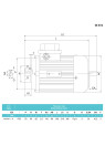 0.06 kW asynchronous electric motor MA 56C-6