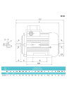0.06 kW asynchronous electric motor MA 56C-6