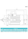 0.18 kW asynchronous electric motor MA 63A-2