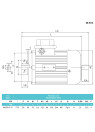 0.12 kW asynchronous electric motor MA 63B-6B