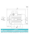 0.37 kW asynchronous electric motor MA 71A-2