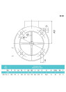 0.37 kW asynchronous electric motor MA 71A-2