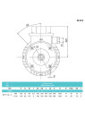 0.18 kW asynchronous electric motor MA 71Ak-4