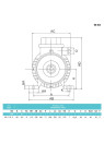 0.55 kW asynchronous electric motor MA 71B-2