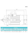 Asynchronous electric motor MA 80A-4/2