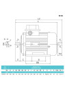 Asynchronous electric motor MA 80A-4/2