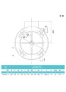 0.55 kW asynchronous electric motor MA 80Ak-4