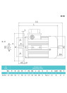 Asynchronous electric motor MA 90L-4/2